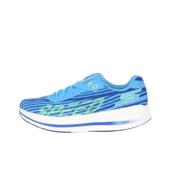 Skechers Go Run Razor 4 Anti Slip Wear Resistant Low Top Running Shoes Men's Blue