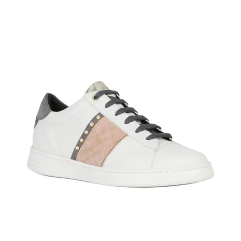 GEOX Jaysen Low Top Skateboard Shoes Women's White-2