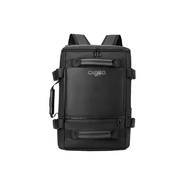 CARTELO Polyester With PU Backpack Men's Multicolor-0