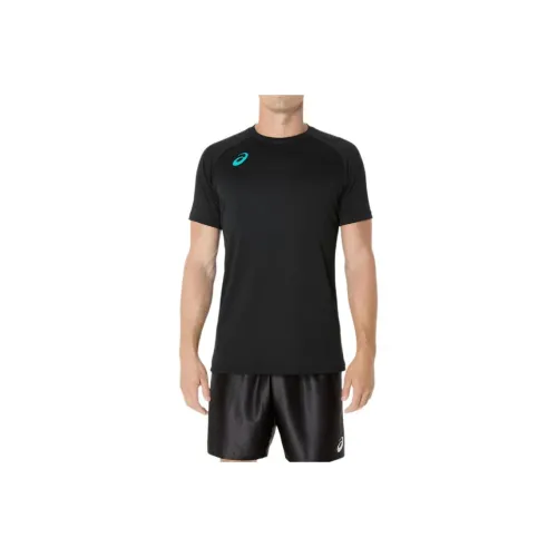 Asics T Shirts Unisex Black