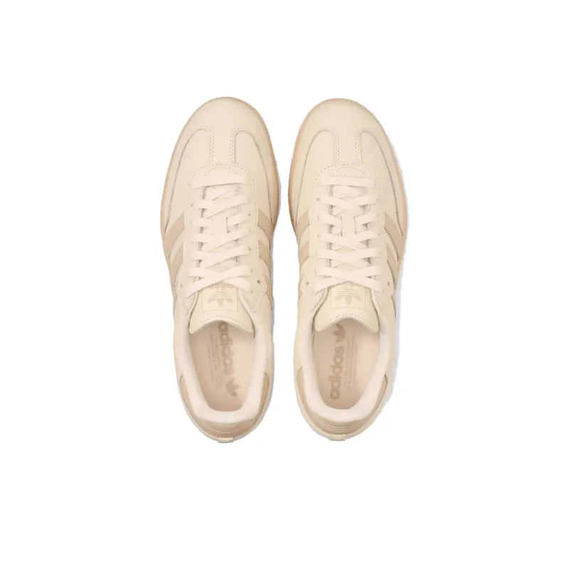 Adidas Originals SAMBA OG Low Top Skateboard Shoes Unisex Beige-2