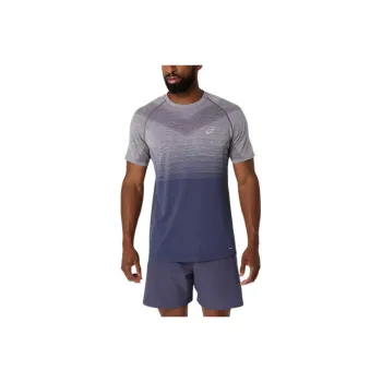 Asics T Shirt Men's Lavender Gray