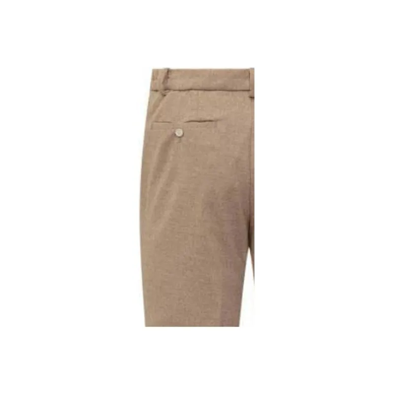 HUGO BOSS Slim Fit Tailored Trousers-3