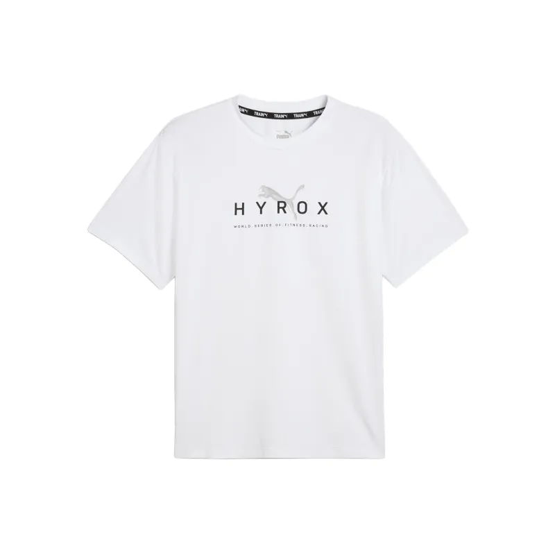 PUMA HYROXCLOUDSPUN FW24 Drop Shoulder Sleeve T-Shirt Women's White-0
