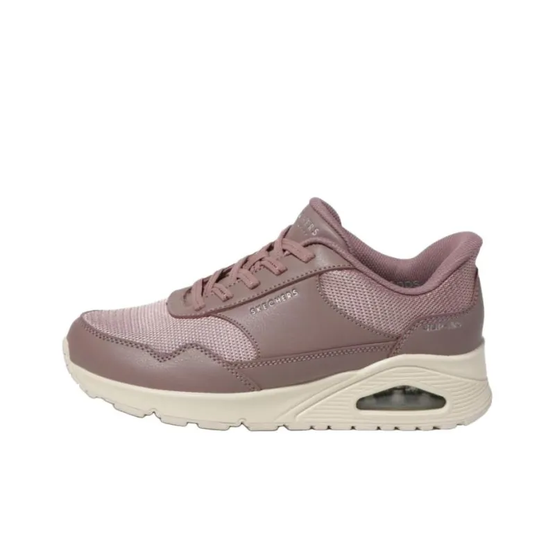 Skechers Uno Slip Resistant Rebound Low Top Casual Shoes Women's Light Purple-0