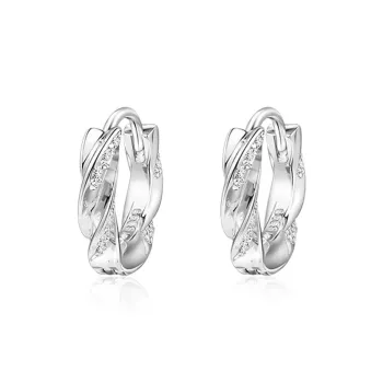 Universe Search S925 Silver Stud Earrings Unisex