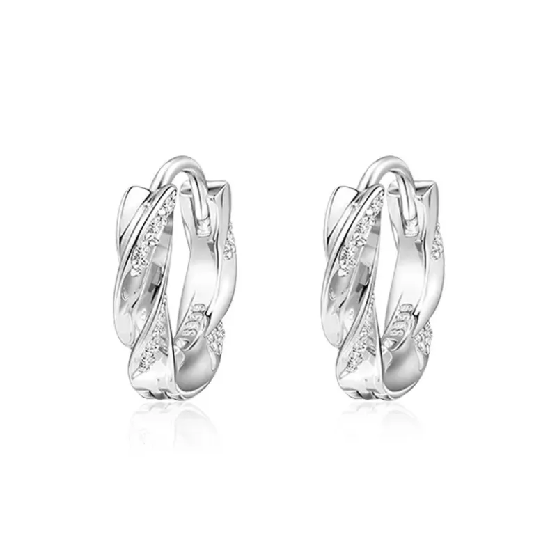 Universe Search S925 Silver Stud Earrings Unisex-0