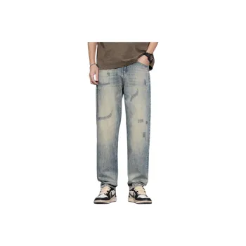 FASTFISH Jeans Unisex Blue