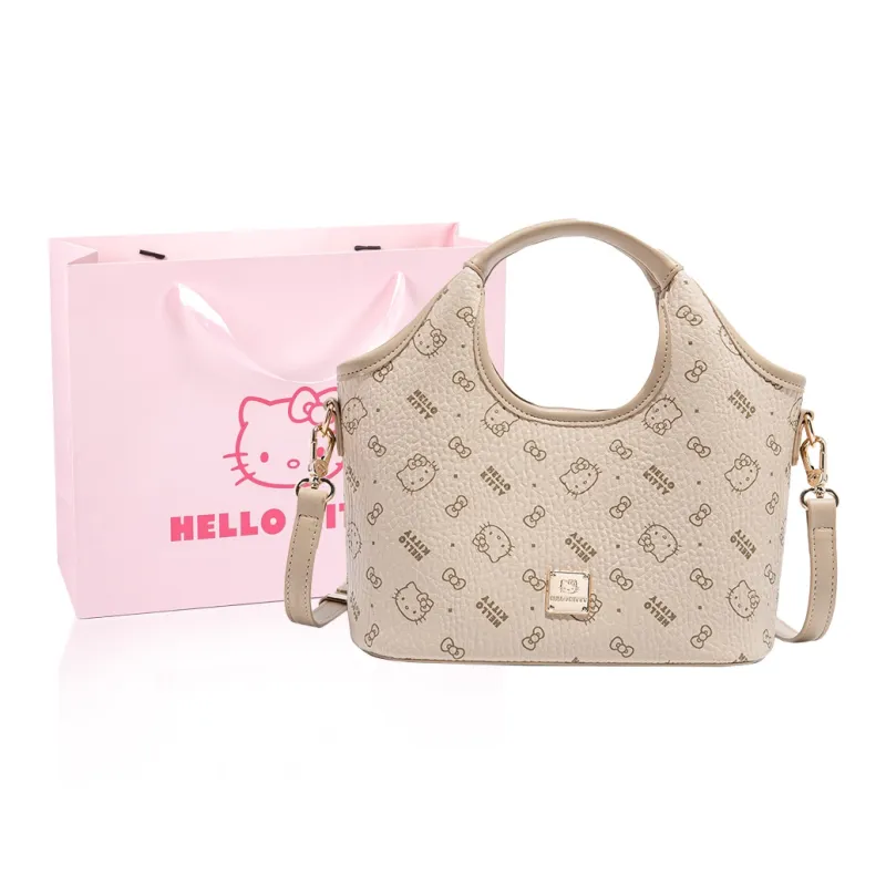MESUCA Sanrio Collaboration Kitty Series PU Shoulder Bag, Crossbody Bag, Handbag Women's Multicolor-13