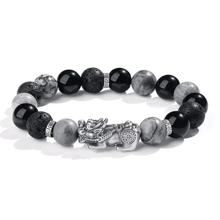 JUICY GRAPE Agate Bracelets Unisex-0