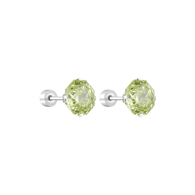 GUDUD Titanium Steel Stud Earrings Unisex-12
