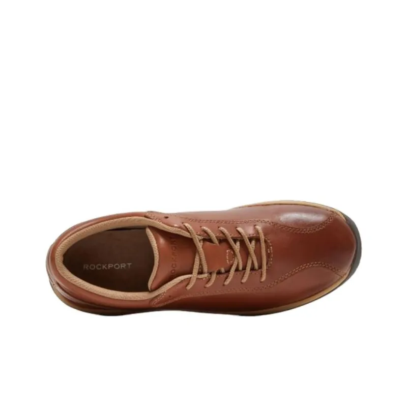 ROCKPORT OPEN ROAD TACONIC Abrasion Resistant Low Top Casual Shoes Men's Red Brown-3