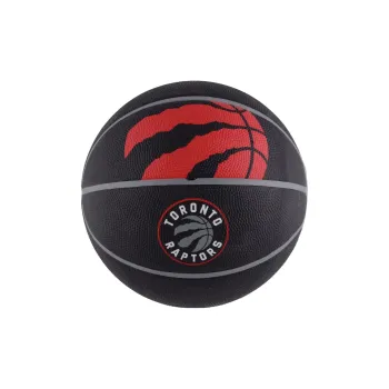 SPALDING Rubber Basketball Black Red Size 7 Training Unisex