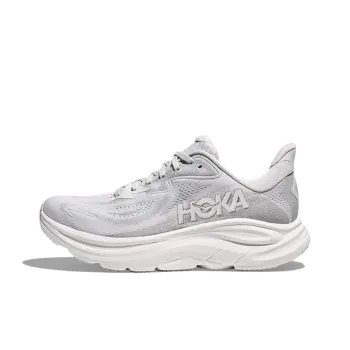 HOKA ONE ONE CLIFTON 10 Anti Slip Wear Resistant Low Top Casual Running Shoes Women's Gray