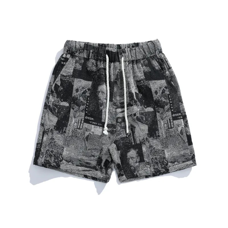 GSUE Casual Shorts Unisex Bangkok Yellow-12