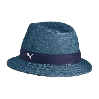 PUMA Polyester Bucket Hats Men's Blue
