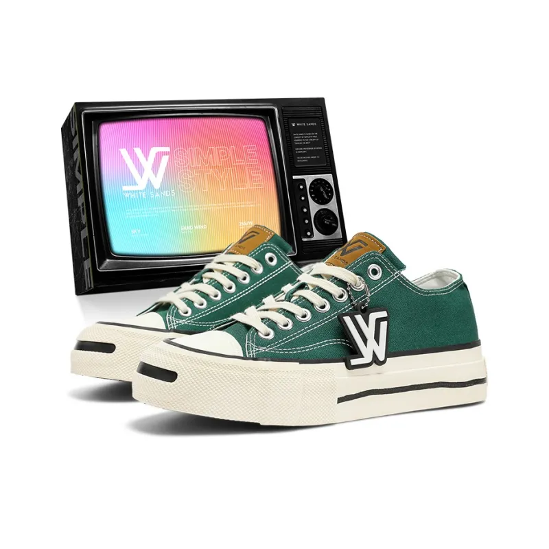 White Sands Slip Resistant, Abrasion Resistant, Breathable, Height Increasing Low Top Canvas Shoes Men's Box Included-5