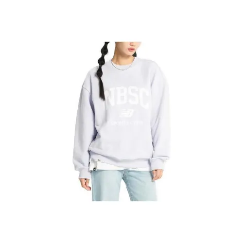 New Balance Sweatshirts Women's Light Purple