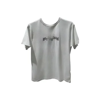 Boy London T Shirts Men Gray