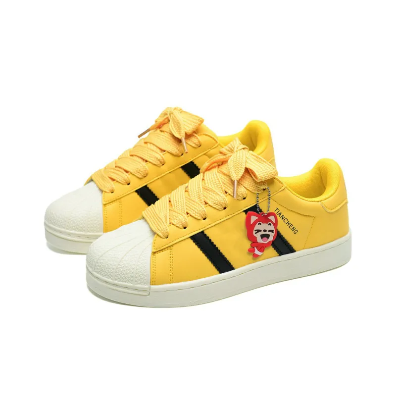 ALI THE FOX Slip Resistant Cushioning Abrasion Resistant Lightweight Low Top Skateboard Shoes Unisex-58
