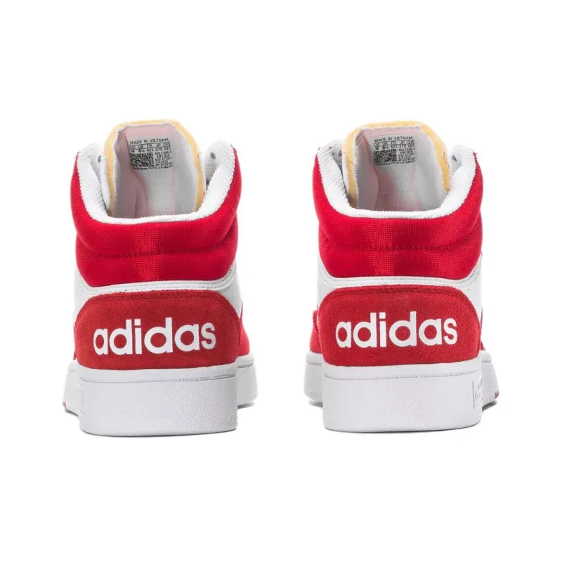 Hoops 3.0 Adidas Mid 'Red White'-4
