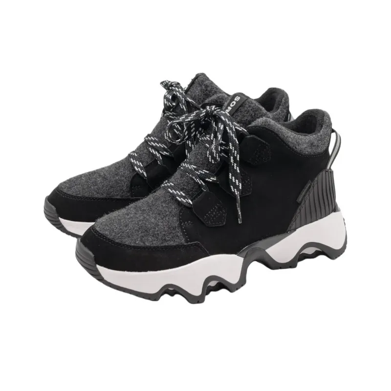 SOREL Kinetic Mid Top Casual Shoes Women's Black-1