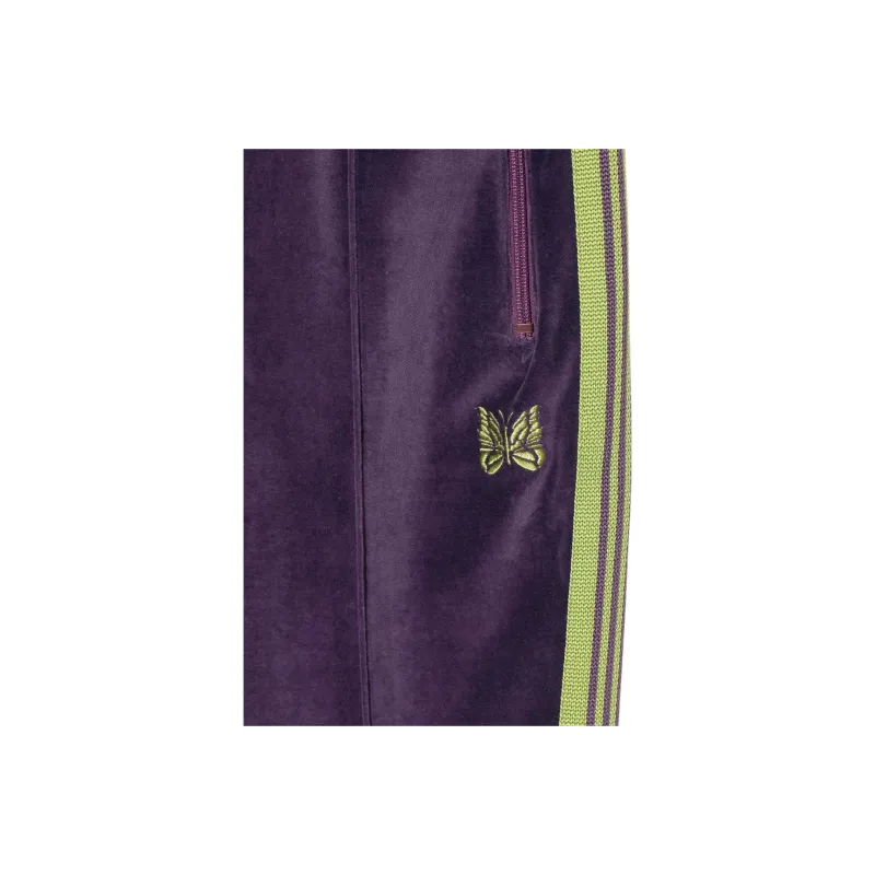 Needles Side stripe Velour Track Pants-4