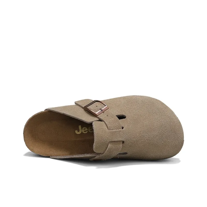 Jeep Slip Resistant Closed Toe Slippers Unisex-4