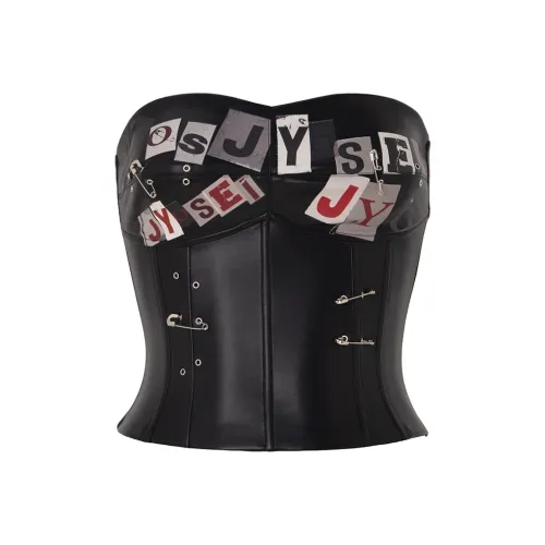 JYOSEI Strapless Top Women's Black