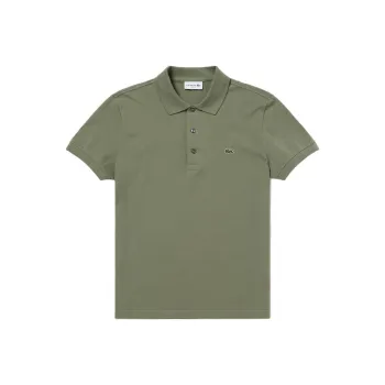 LACOSTE Polo Shirts Men Olive