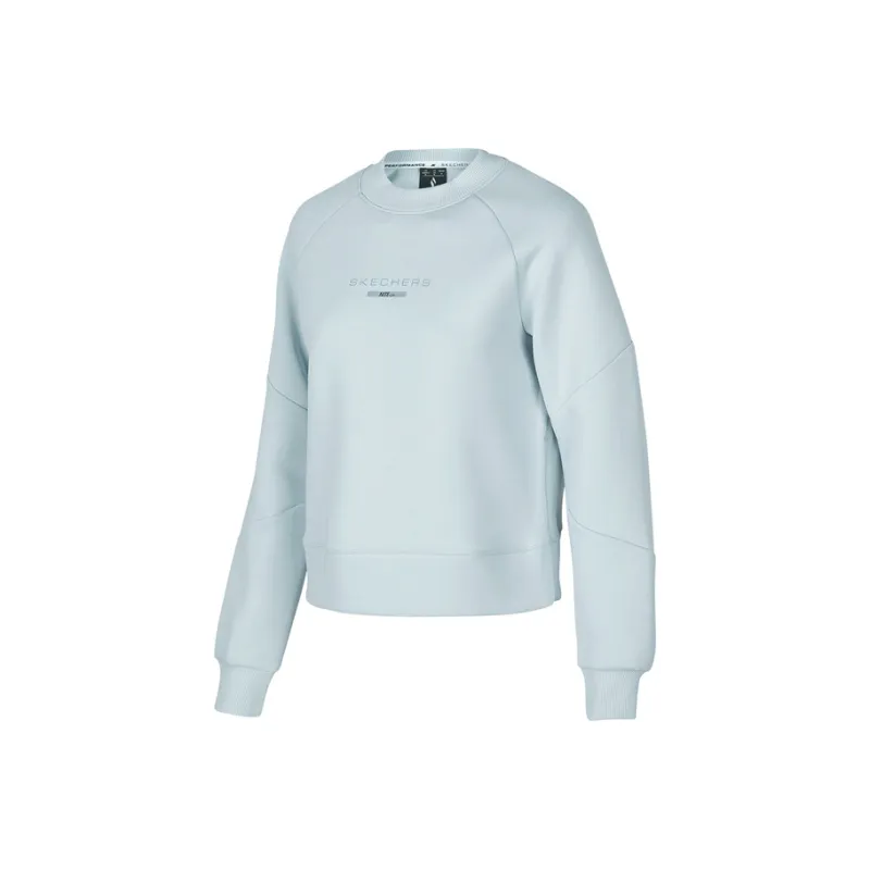 Skechers Comfort Sports Series Sweatshirt Women's Pearl Blue-0