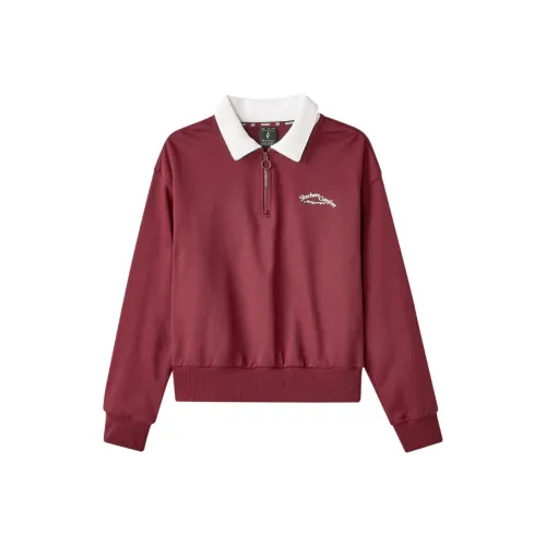 Skechers Sports Alliance Series Sweatshirt Women's Grape Red