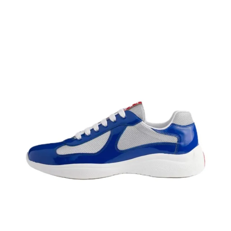 PRADA America's Cup Low Top Casual Shoes Men's Blue-0