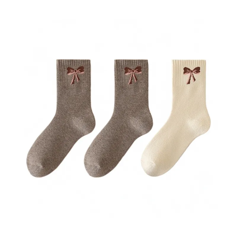H YXIANG Mid Calf Socks Women's Combo Set-14
