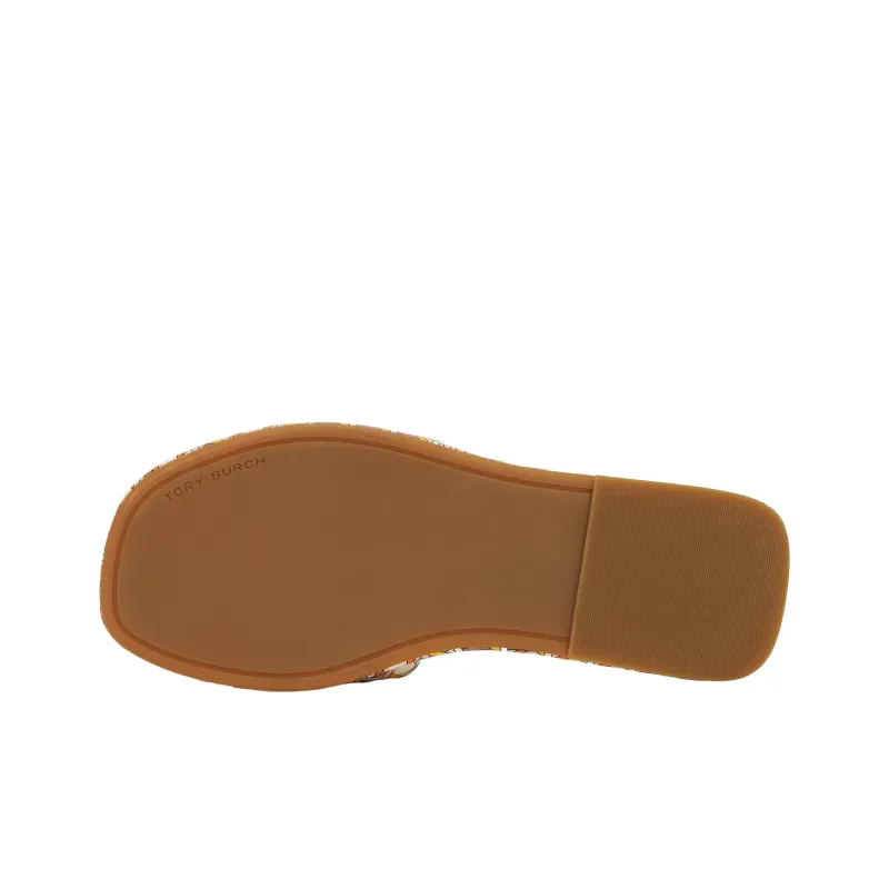 TORY BURCH Slip Resistant Slide Slippers Women's Umber-4