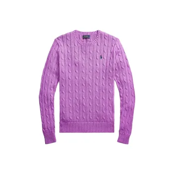 Polo Ralph Lauren FW23 Knitwear Women's Pink Purple