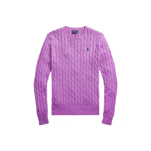 Polo Ralph Lauren FW23 Knitwear Women's Pink Purple
