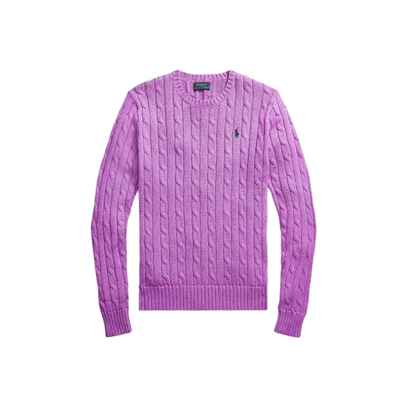 Polo Ralph Lauren FW23 Knitwear Women's Pink Purple-0