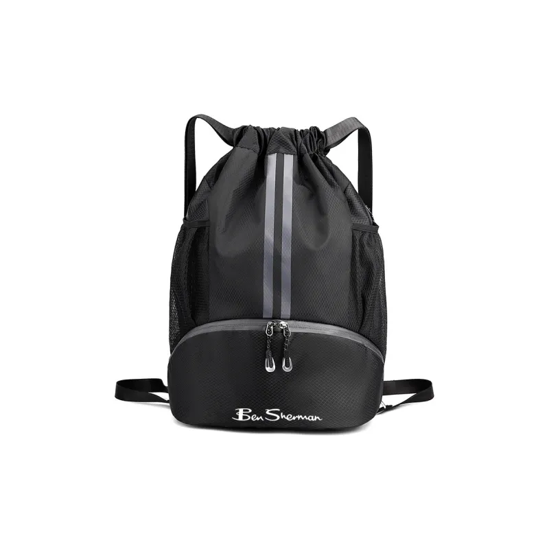 BEN SHERMAN Nylon Backpack Unisex Multicolor-6