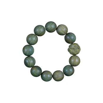 Bowl Green Sandalwood Bracelets Unisex