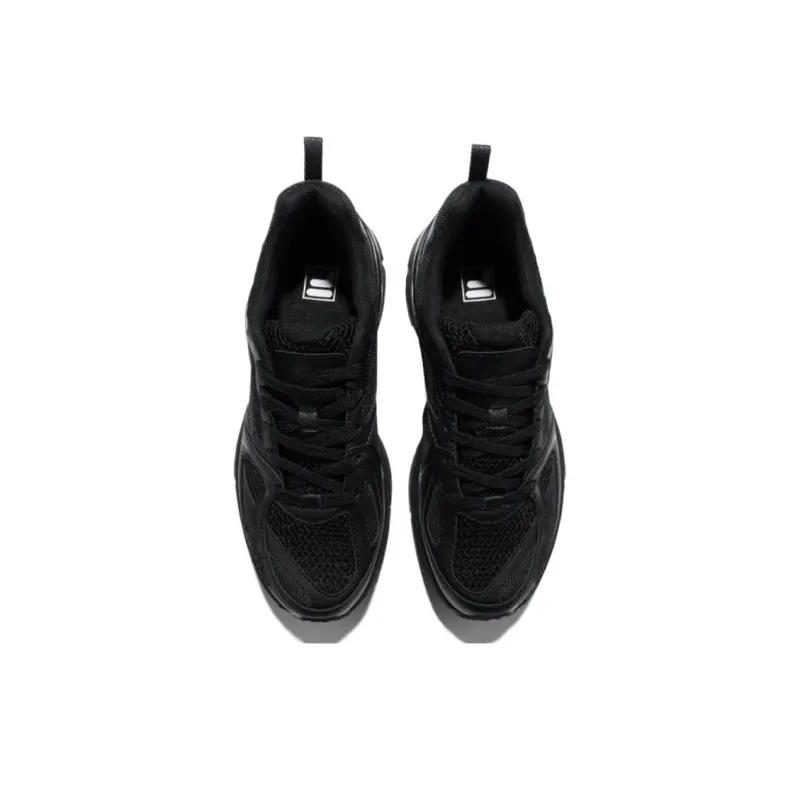 FILA Interrun Low Top Running Shoes Unisex Black-3