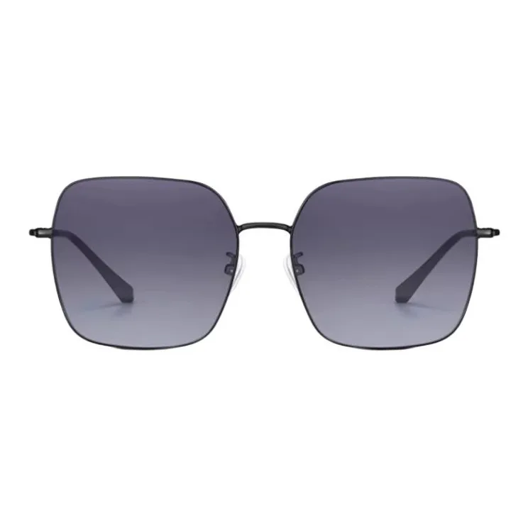 PULAIS Plate Alloy Frame Square Sunglasses Unisex Multicolor-9