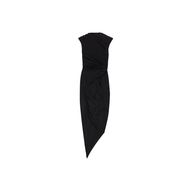 Balenciaga Draped Midi Dress-1