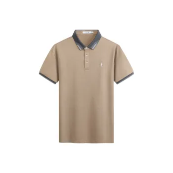 Dance With Wolves Polo Shirt Men's Khaki