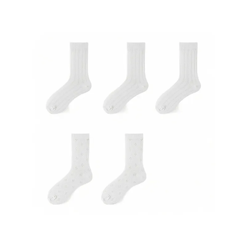 H YXIANG Mid Calf Socks Women's Combo Set-34