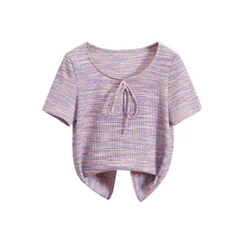 TOUCH T Shirts Women's Purple