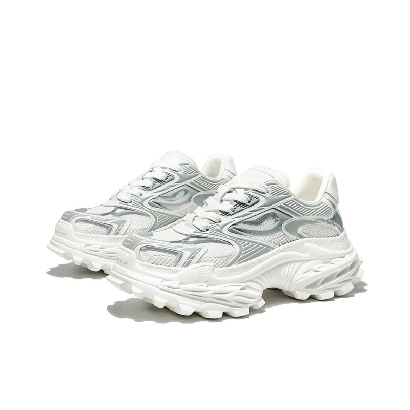 MOERBAI Lava Series Breathable Height Increase Low Top Chunky Sneakers Men's-7