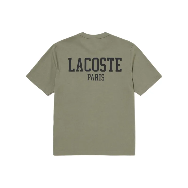 LACOSTE T Shirts Men Khaki-1