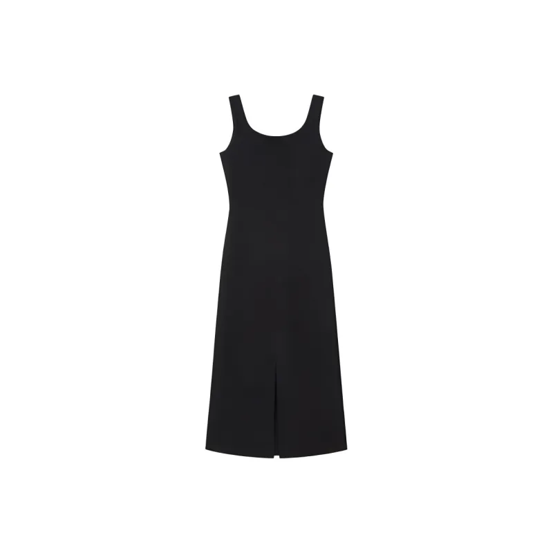 DOKZB Slip Dresses Women's Black-1