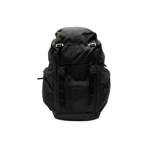 STONE ISLAND Foldover top Canvas Backpack